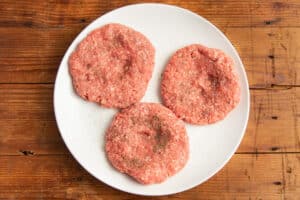 This is a picture of the beef patties.