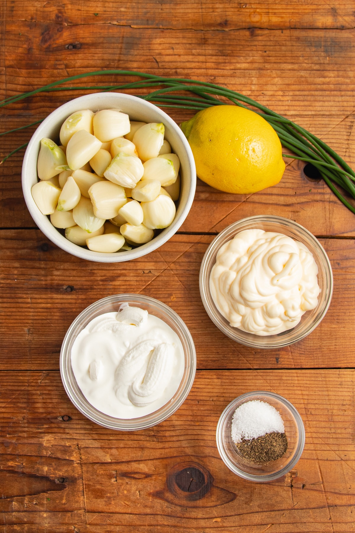 This is a picture of all the ingredients used to make this recipe.